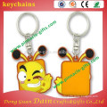 country design 3d cartoons promotional SOFT PVC KEYCHAINS
